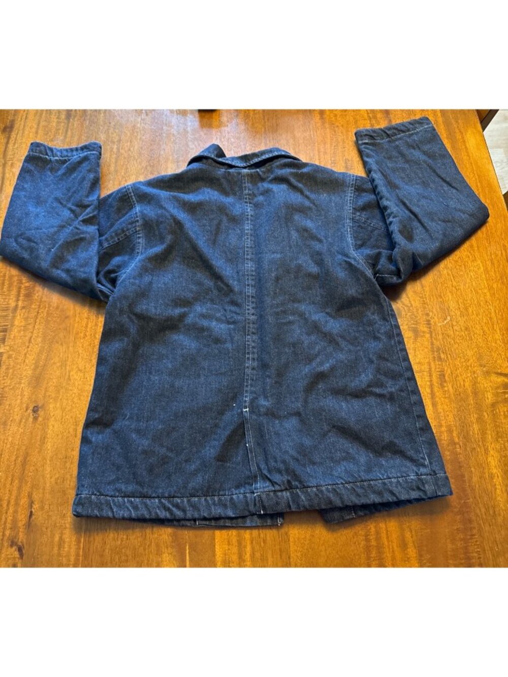 Gymboree Kids Denim Double-Breasted Coat With Tags - Picture 3 of 3
